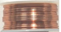 20 Yards of 24 Gauge Natural Copper Artistic Wire 